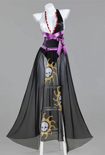 One Piece Boa·Hancock Cute Sexy Halter Swimsuit Cosplay Costume