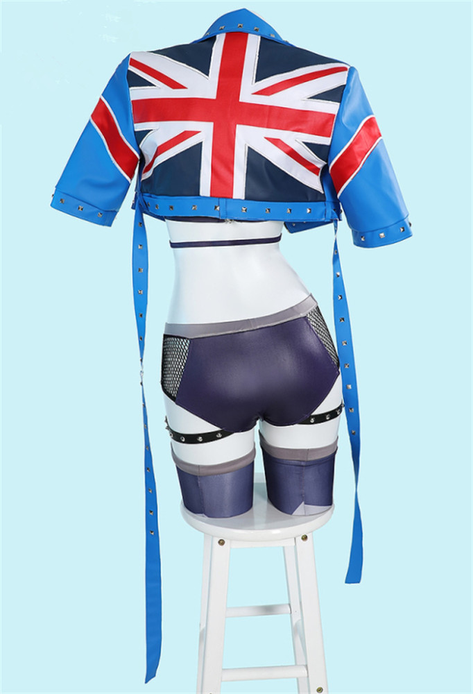 Street Fighter 6 Cammy Derivative Sexy Lingerie Set Outfit Cosplay Costume