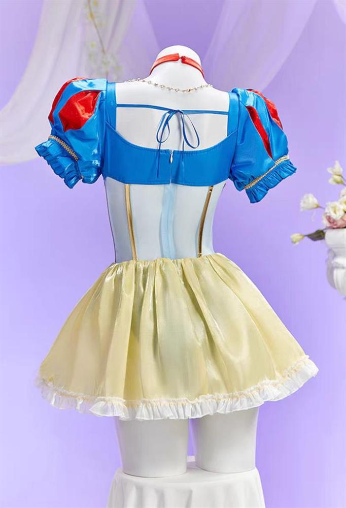 Snow White Sweet Princess Dress Halloween Cosplay Costume