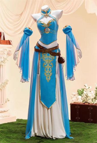 The Legend Of Zelda Blue Knight Dress Cosplay Costume