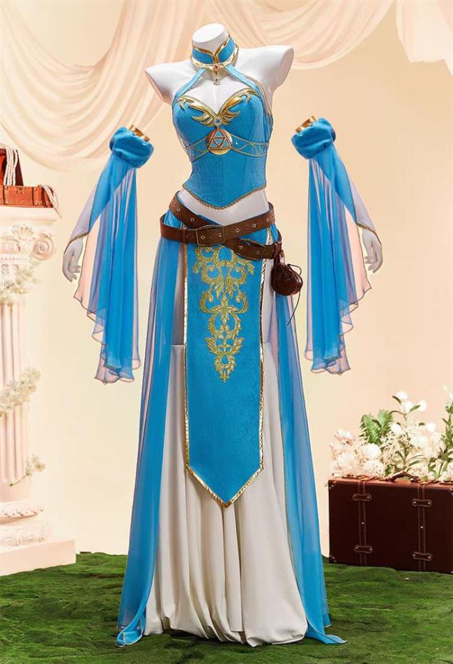 The Legend Of Zelda Blue Knight Dress Cosplay Costume