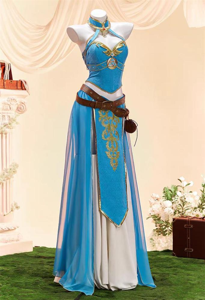 The Legend Of Zelda Blue Knight Dress Cosplay Costume