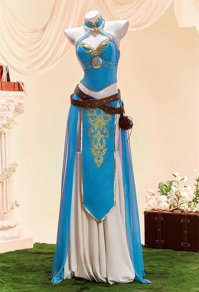 The Legend Of Zelda Blue Knight Dress Cosplay Costume