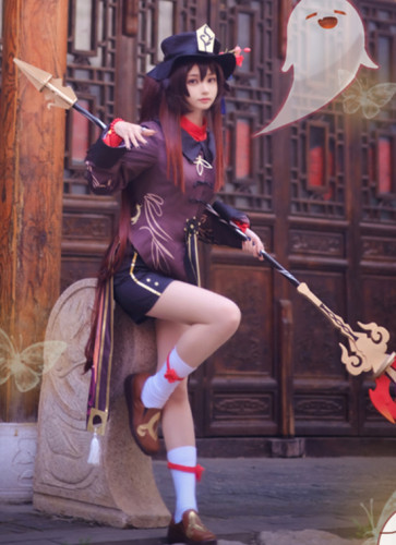 Genshin Impact Hu Tao Cosplay Costume