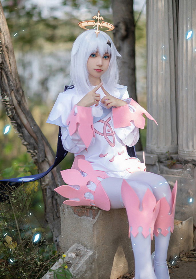 Genshin Impact Cute Paimon Cosplay Costume