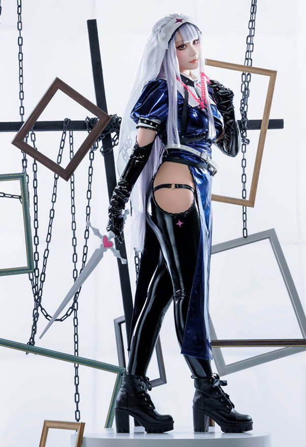 Nun Marija Halloween Cosplay Costume