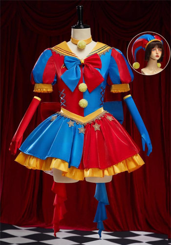 Bbunny Circus Clown Halloween Costume Sailor Dress