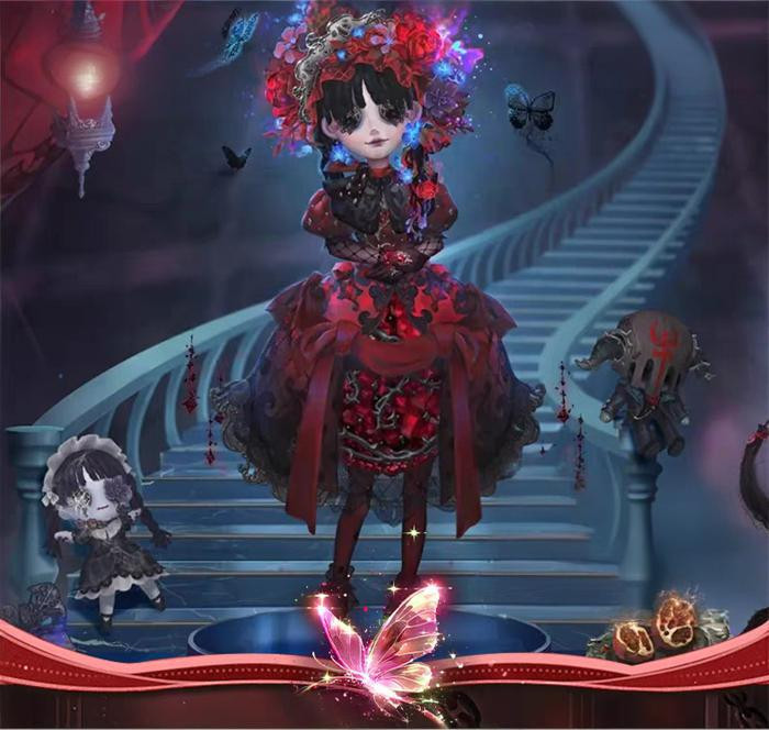 Identity V Miss Pomegranate Plate Cosplay Costume