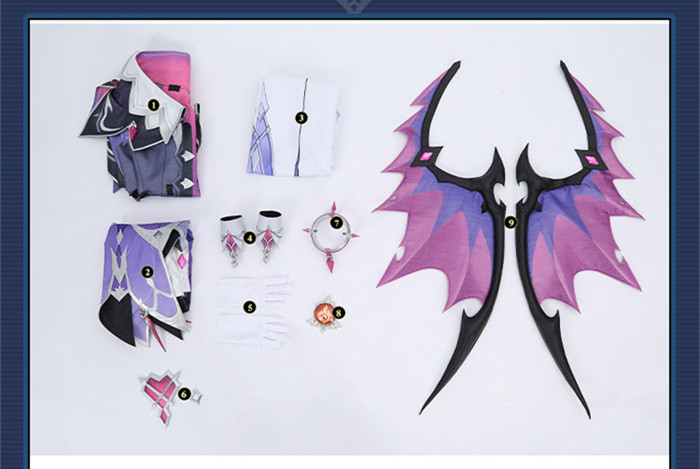 Genshin Impact Durin Game Cosplay Costume