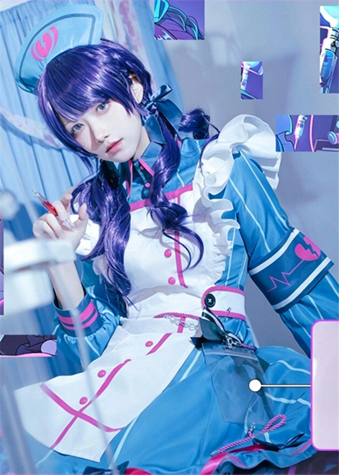 Asahina Makoto Maid Dress Cosplay Costume