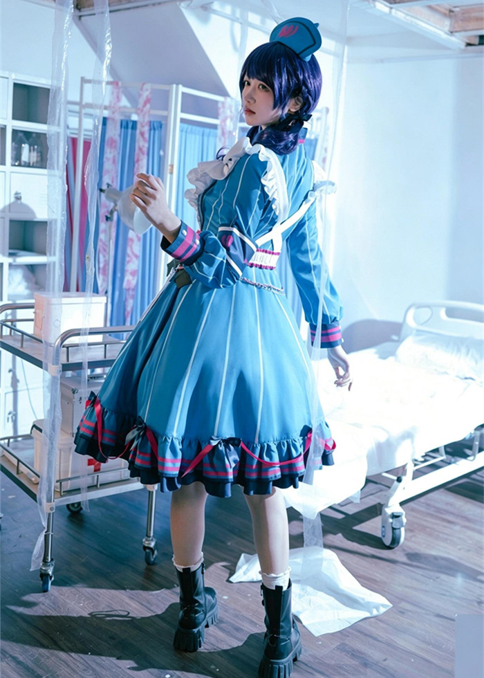Asahina Makoto Maid Dress Cosplay Costume