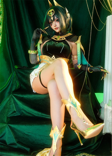 Genshin Impact Nefer Cosplay Costume