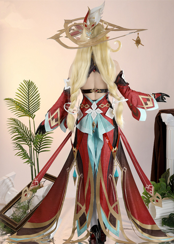 Genshin Impact Hexenzirkel Alice Cosplay Costume
