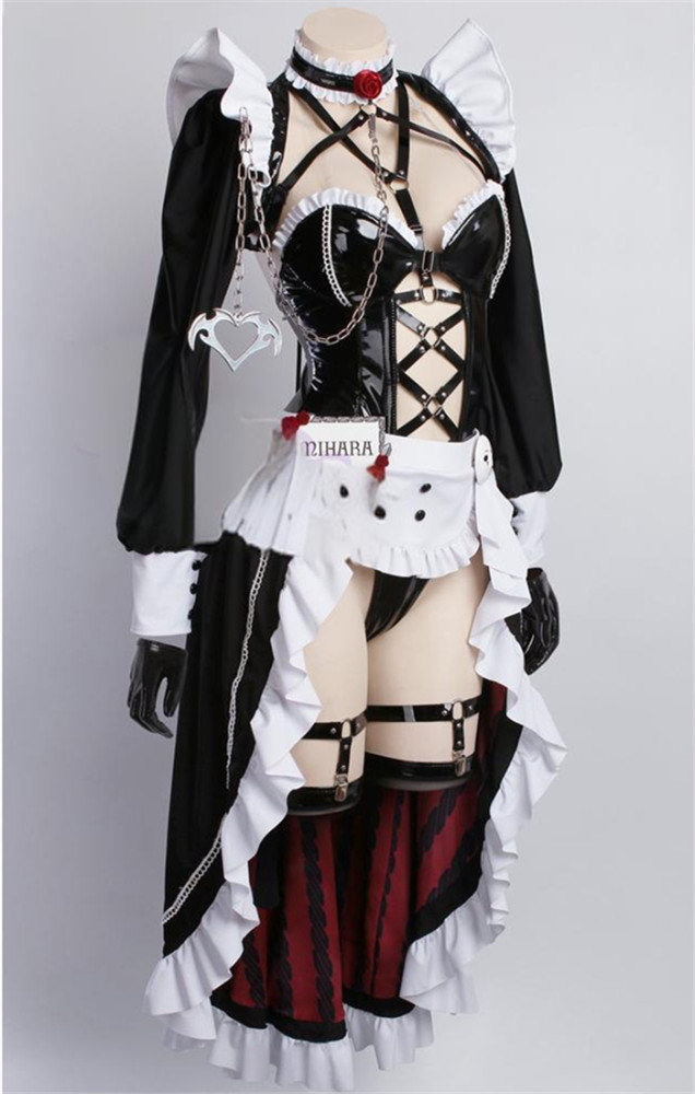 The Goddess of Victory: Nikke PU Cute Sexy Coffee Maid Costume