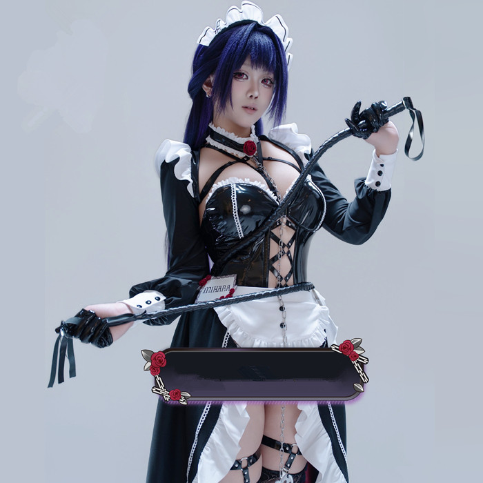 The Goddess of Victory: Nikke PU Cute Sexy Coffee Maid Costume