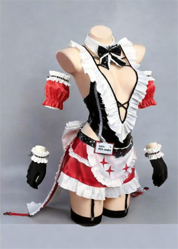 Little Red Riding Hood Cafe Sexy Maid Costume