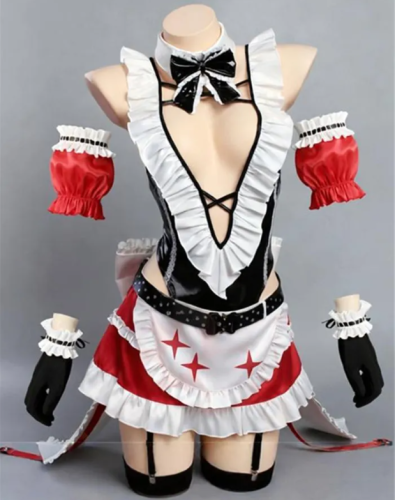 Little Red Riding Hood Cafe Sexy Maid Costume
