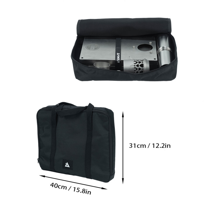 TIMBER Wolf Poêle à Bois de Ultra-léger de Assemblé Portable Brousse Camping