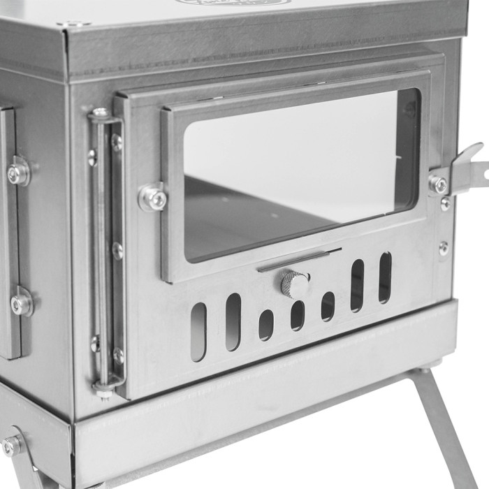 Timber Wolf 3 Poêle à Bois de Amovible Camping Solo Brousse