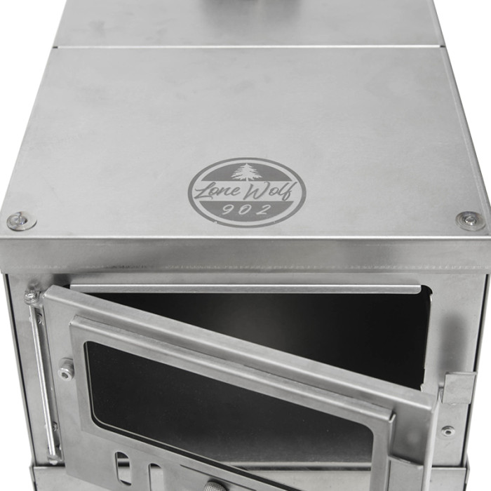 TIMBER Wolf Poêle à Bois de Ultra-léger de Assemblé Portable Brousse Camping