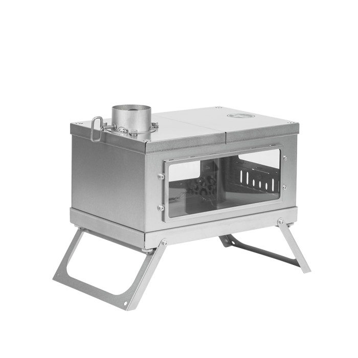 Timber Wolf 3 Poêle à Bois de Amovible Camping Solo Brousse