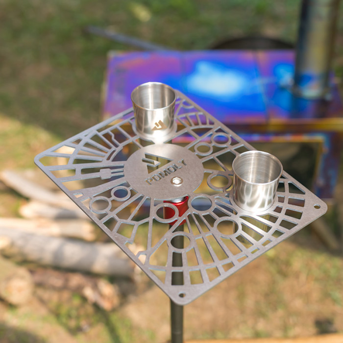 G2 Table à Cardan en Titane - Pomoly