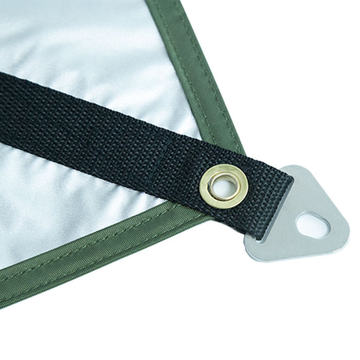 Rhombus Bâche de Camping 300D Oxford Bâche de Wolf Den - Pomoly