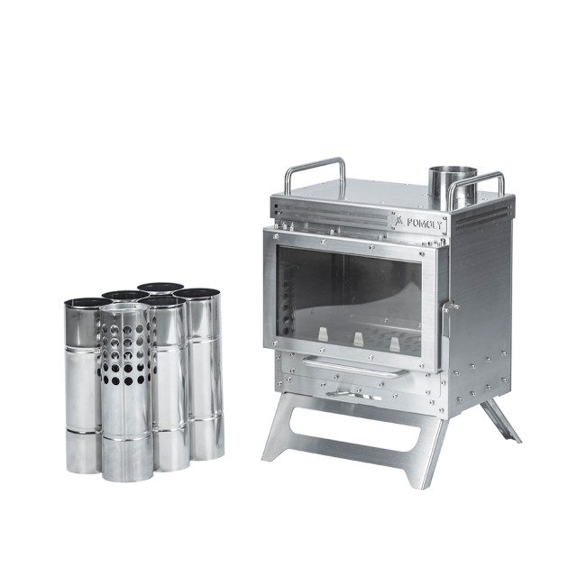 Dweller Mini poêle à bois | Cheminée extérieure pour le camping chaud de tente