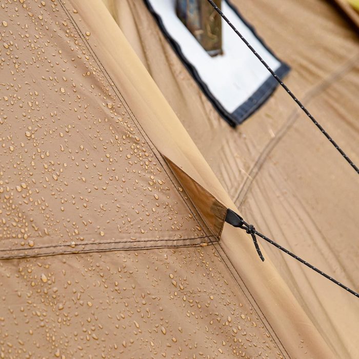 Bromance 70 Tipi Tente pour poêle à bois pour 4 à 6 personnes (3 vérins de poêle)