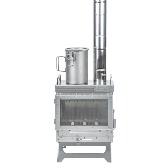 Dweller Mini poêle à bois | Cheminée extérieure pour le camping chaud de tente