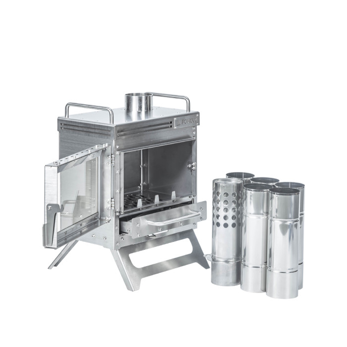 Dweller Mini poêle à bois | Cheminée extérieure pour le camping chaud de tente