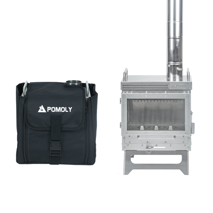 Dweller Mini poêle à bois | Cheminée extérieure pour le camping chaud de tente