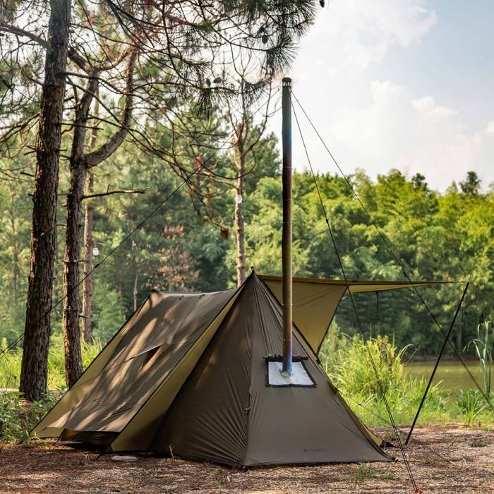 Poêle avec poignée amovible KAMPA DOMETIC - Latour Tentes et Camping
