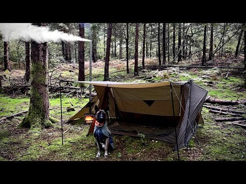 Lumberjack | Poêle à bois en titane | Réchaud de tente portable | POMOLY nouveauté