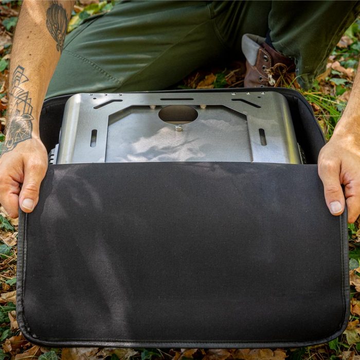 Lumberjack Max | Poêle à bois en titane | Réchaud de tente portable | POMOLY nouveauté