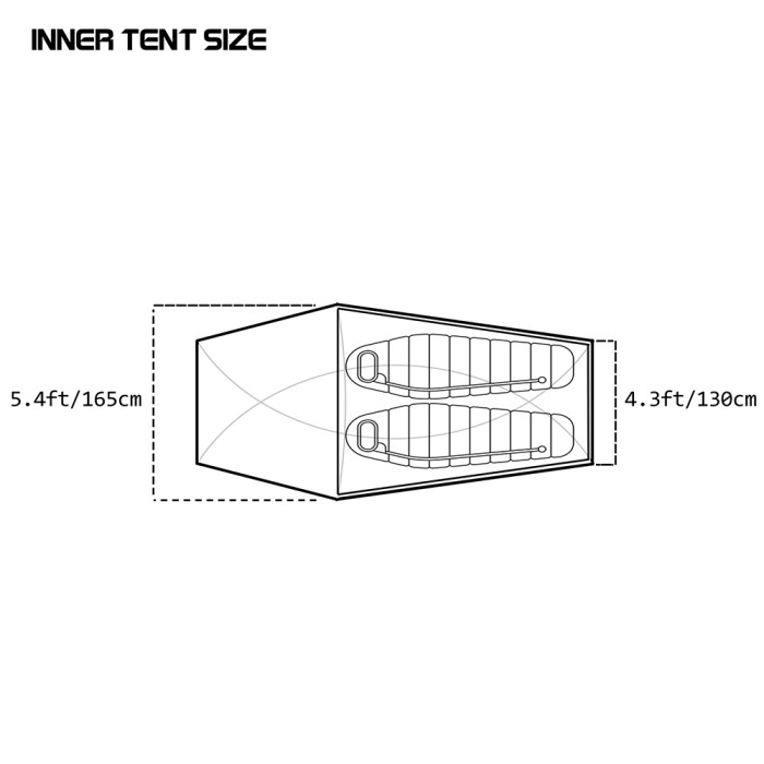 Tente pour poêle à bois LEO 2 | 40 D Tente chaude de camping | POMOLY nouveauté