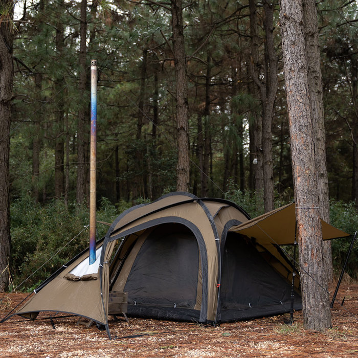 Tente pour poêle à bois LEO 2 | 40 D Tente chaude de camping | POMOLY nouveauté