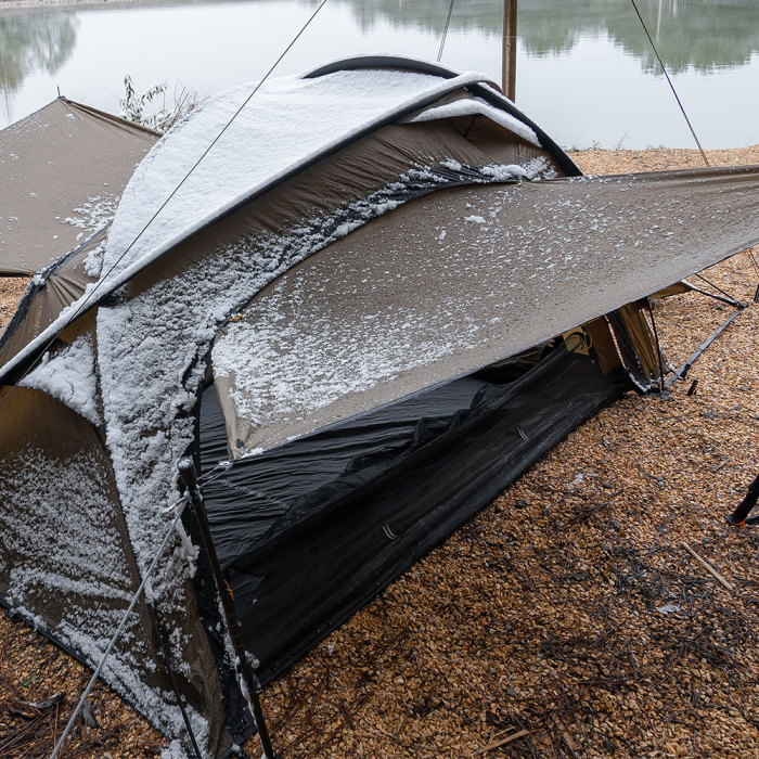 Tente pour poêle à bois LEO 2 | 40 D Tente chaude de camping | POMOLY nouveauté