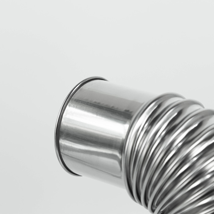 Section de tube de 45 / 90 degrés | cheminée en acier inoxydable | pour poêle à tente avec tube de cheminée de 2.76 Po / 7 cm de diamètre | paire