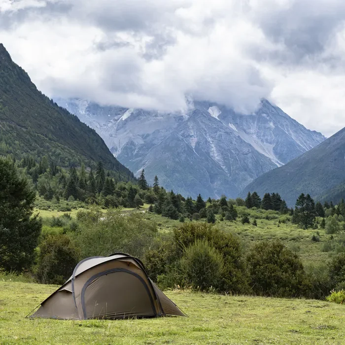LEO 2 | 20D Tente de poêle à bois de camping | POMOLY Nouvelle Arrivée 2024