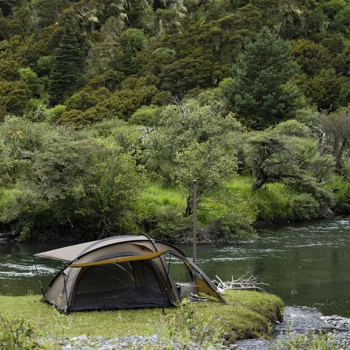 LEO 2 | 20D Tente de poêle à bois de camping | POMOLY Nouvelle Arrivée 2024