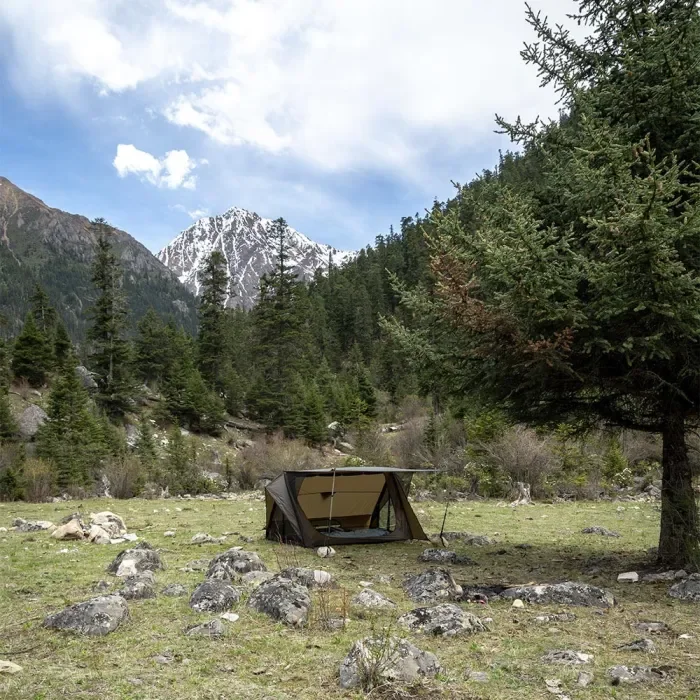 STOVEHUT | Tente de camping ultralégère | POMOLY Nouveauté 2024