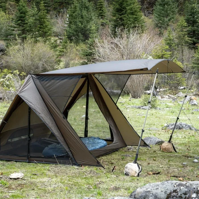 STOVEHUT | Tente de camping ultralégère | POMOLY Nouveauté 2024