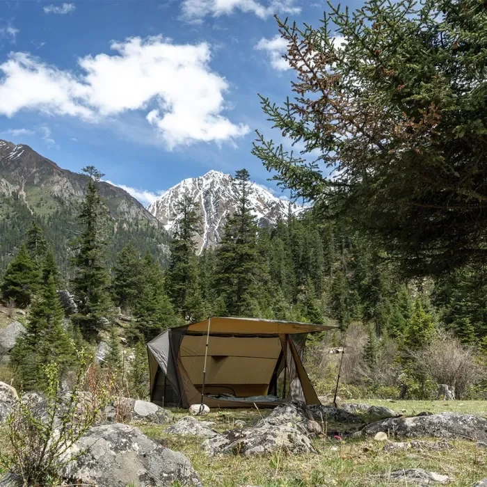 STOVEHUT | Tente de camping ultralégère | POMOLY Nouveauté 2024