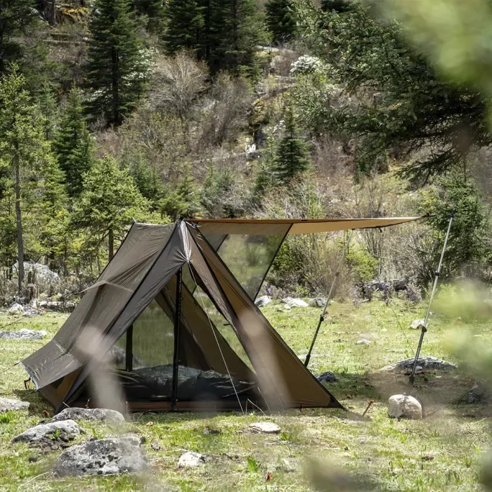 STOVEHUT | Tente de camping ultralégère | POMOLY Nouveauté 2024