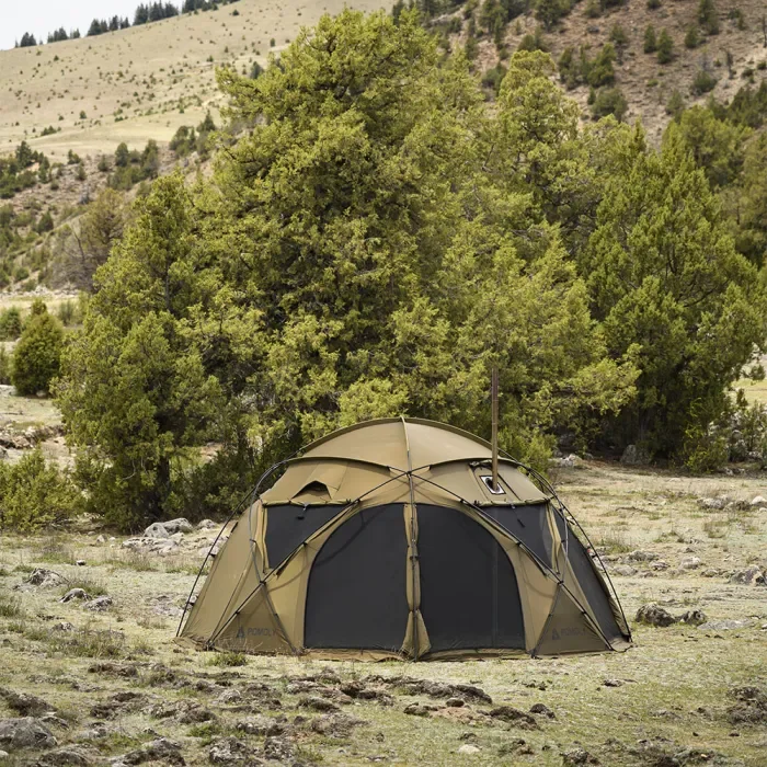 POMOLY Sphere X8 | Tente de camping autoportante en forme de dôme 8P | Nouveauté POMOLY 2025