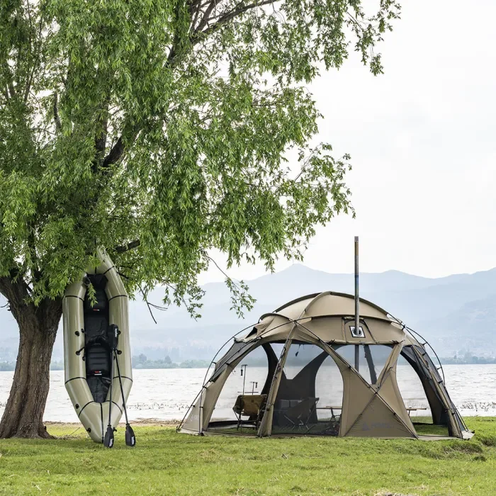 POMOLY Sphere X8 | Tente de camping autoportante en forme de dôme 8P | Nouveauté POMOLY 2025