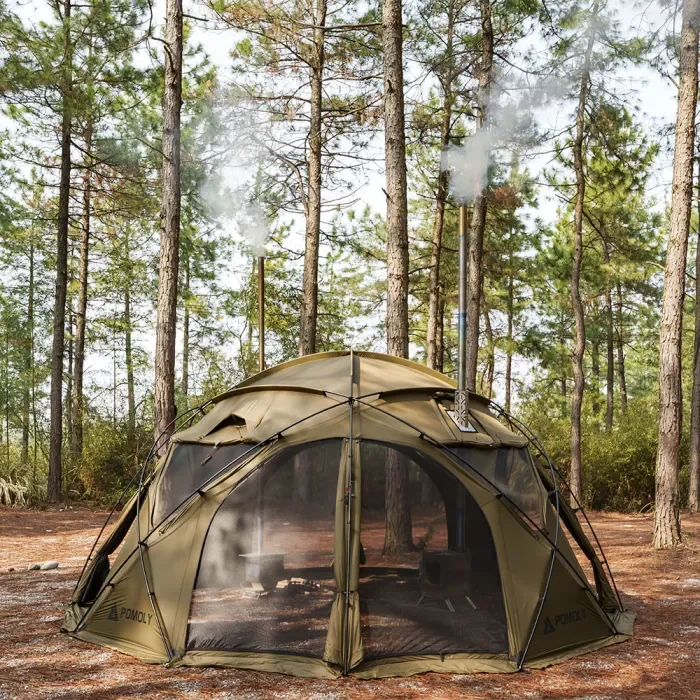 POMOLY Sphere X8 | Tente de camping autoportante en forme de dôme 8P | Nouveauté POMOLY 2025