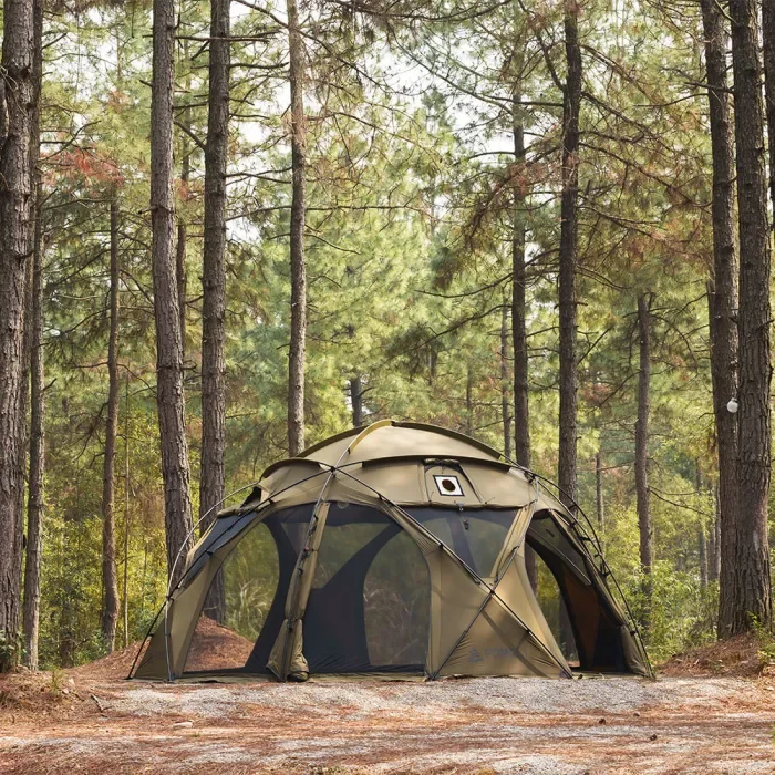 POMOLY Sphere X8 | Tente de camping autoportante en forme de dôme 8P | Nouveauté POMOLY 2025