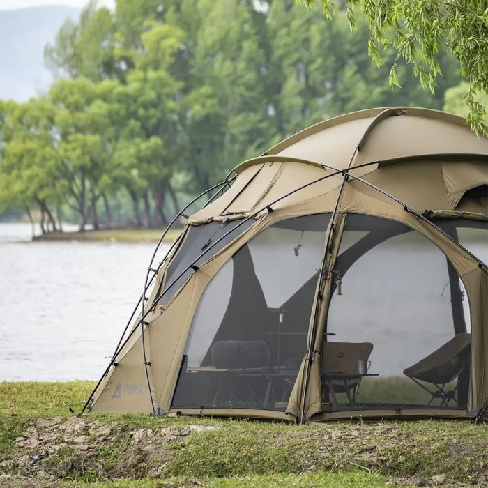 POMOLY Sphere X8 | Tente de camping autoportante en forme de dôme 8P | Nouveauté POMOLY 2025